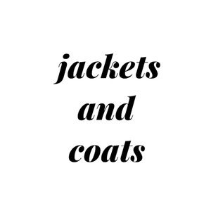 jackets and coats